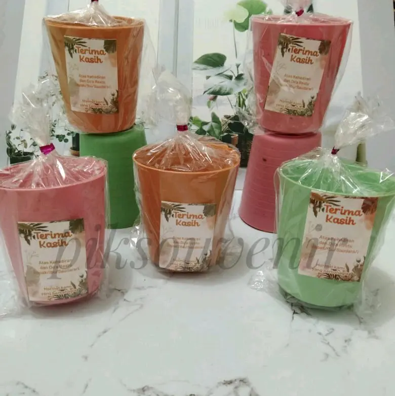24 pcs gelas plastik murah dan bermanfaat