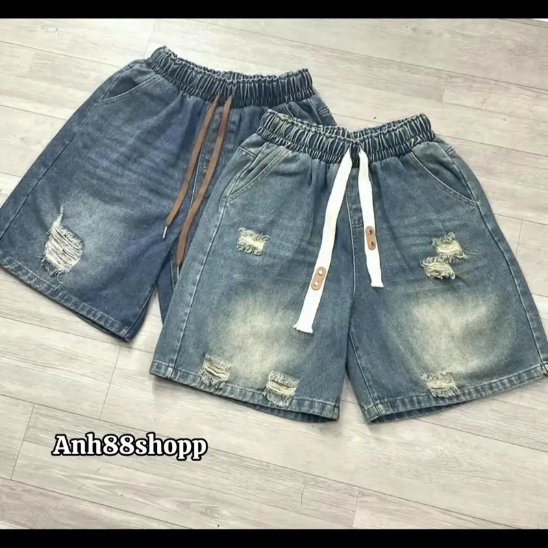 [Loại 1] Quần jean ngố nữ,cạp cao lưng thun,chất jean thổ mềm mịn