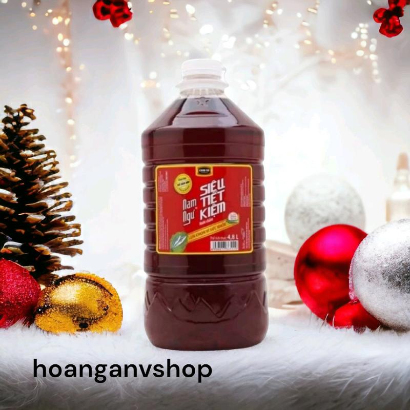  Nước mắm Siêu Tiết Kiệm 4.8l - Hương Vị Mặn Mà - Nước Sốt Gia Vị Chua - Chinsu 