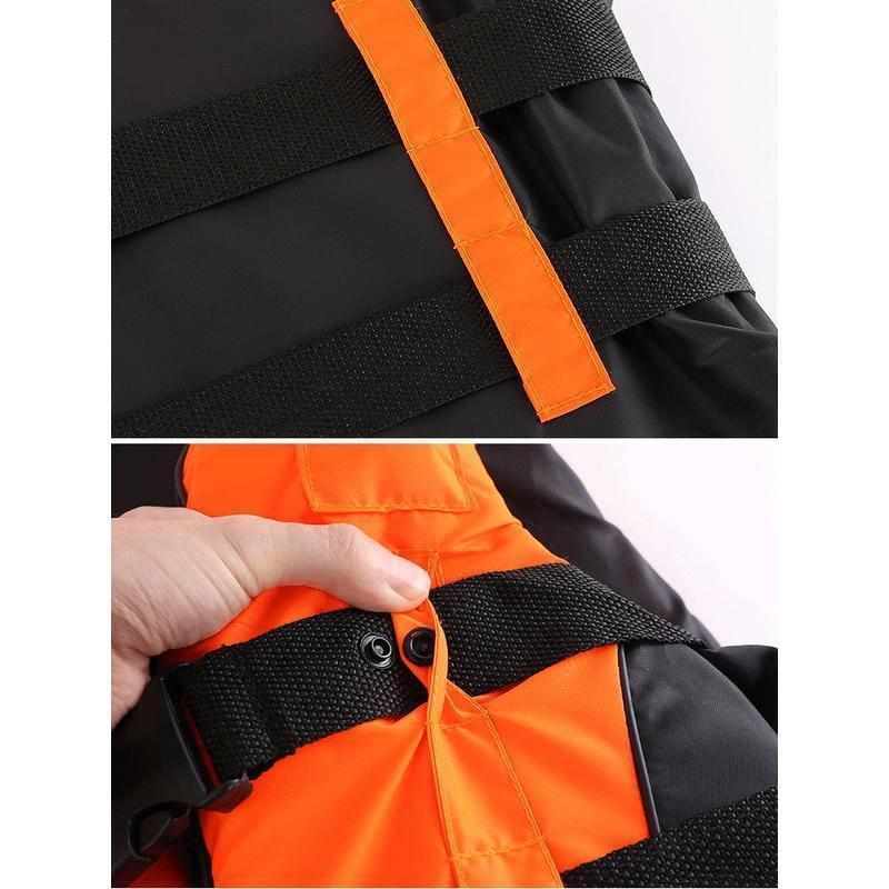 JiiiJiii High buoyancy adult life jacket Children life vest Thickened neoprene fabric Life jackets Outdoor aquatic emergency products Surfing, rafting, swimming, boating equipment 4