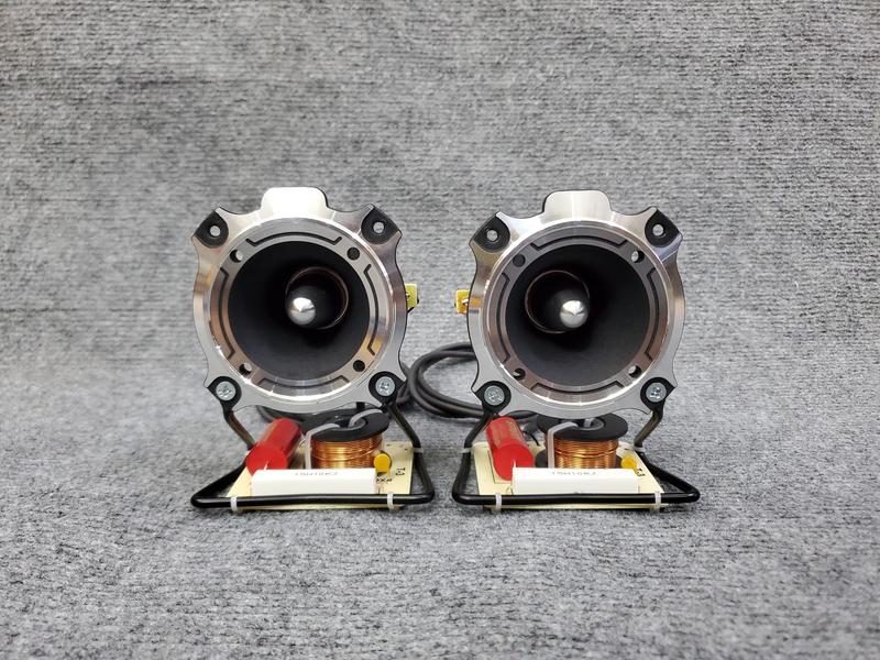 Cặp Loa Super Treble Màng Titan Lắp Đầy Đủ Mạch Phân Tần Chân