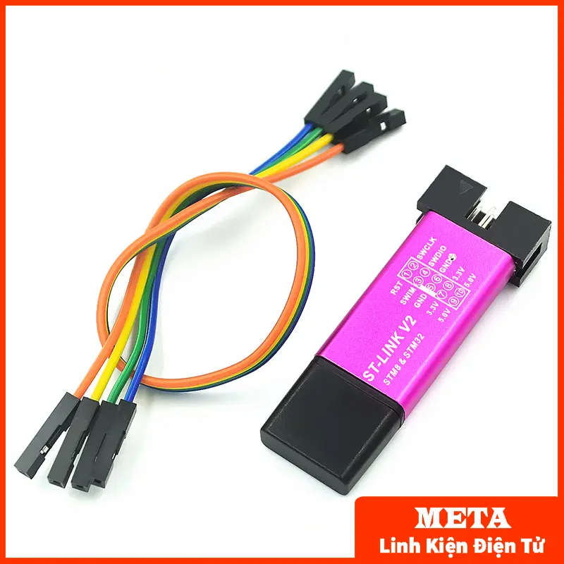 Mạch Nạp ST-Link V2 STM8 STM32 - ST Link V2, STLink V2, Kit STM32F103C8T6 1