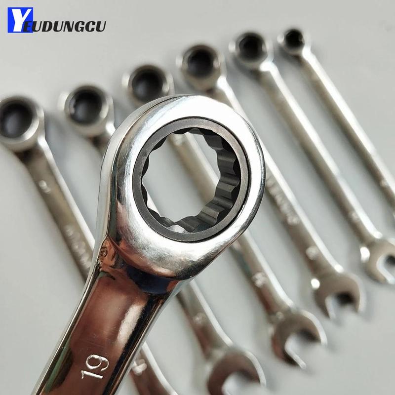  Cờ Lê Lắc - Vòng Miệng Tự Động Đa Năng | Thép CR-V Cao Cấp | Đủ Size 8-19mm |  Hàng Chất Lượng cờ  lê  đảo  chiều  chìa khoá lực 