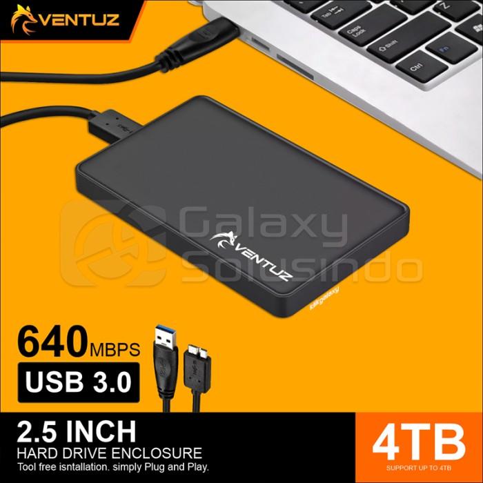 Gambar VENTUZ Hard Drive HDD Enclosure 2.5 inch USB 3.0 dari GASOL DINOYO MALANG Kota Malang Tokopedia