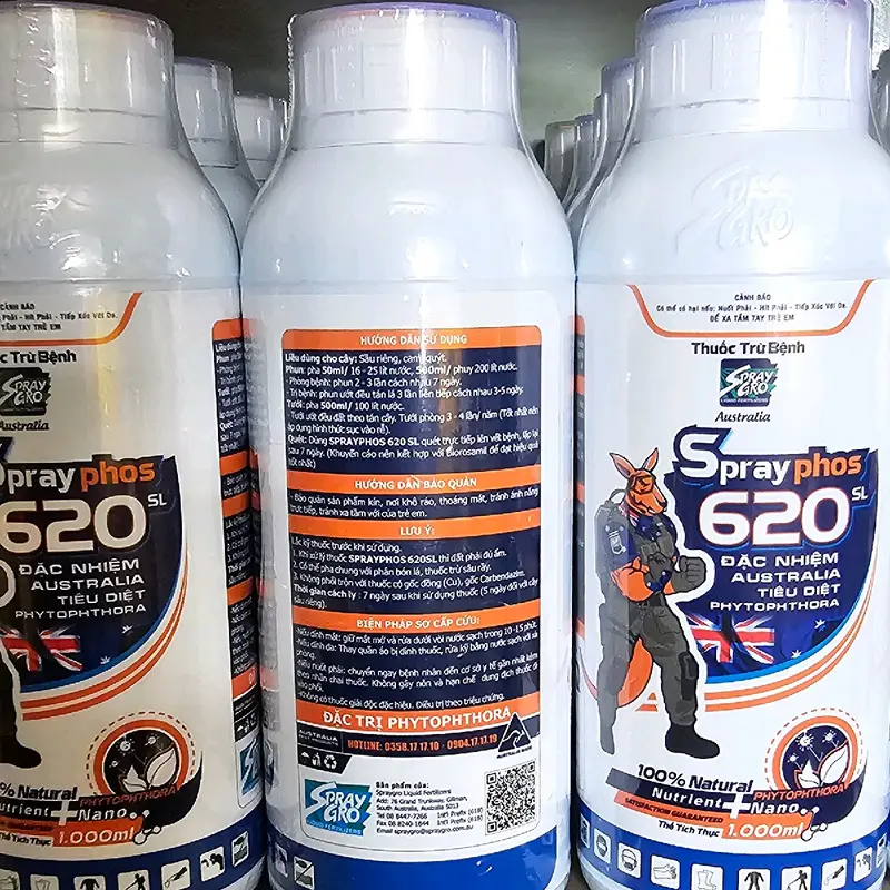 Phân Bón Sprayphos 620 chính hãng chai 1L - Giúp cây khỏe mạnh, tăng khả năng chống chịu 1