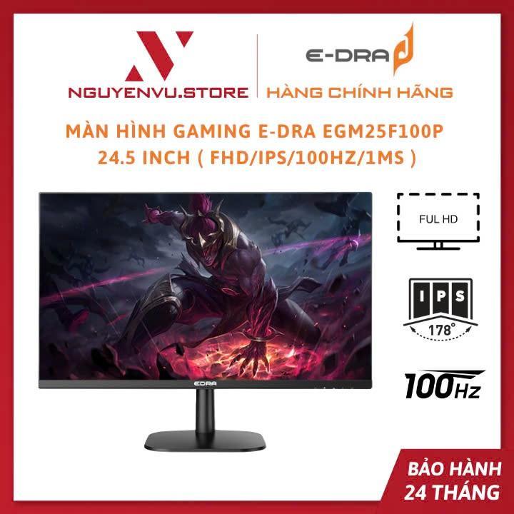Màn Hình EDra EGM25F100P - 24.5" / EGM27F100 - 27" ( FHD/IPS/100Hz/1ms ) - Hàng Chính Hãng