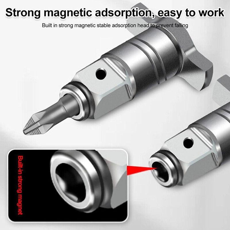 Product Introduction of Electric Wrench Conversion Head Drill Bit Square Axis Head Modified Conversion Axis Multi Head X8M1 23
