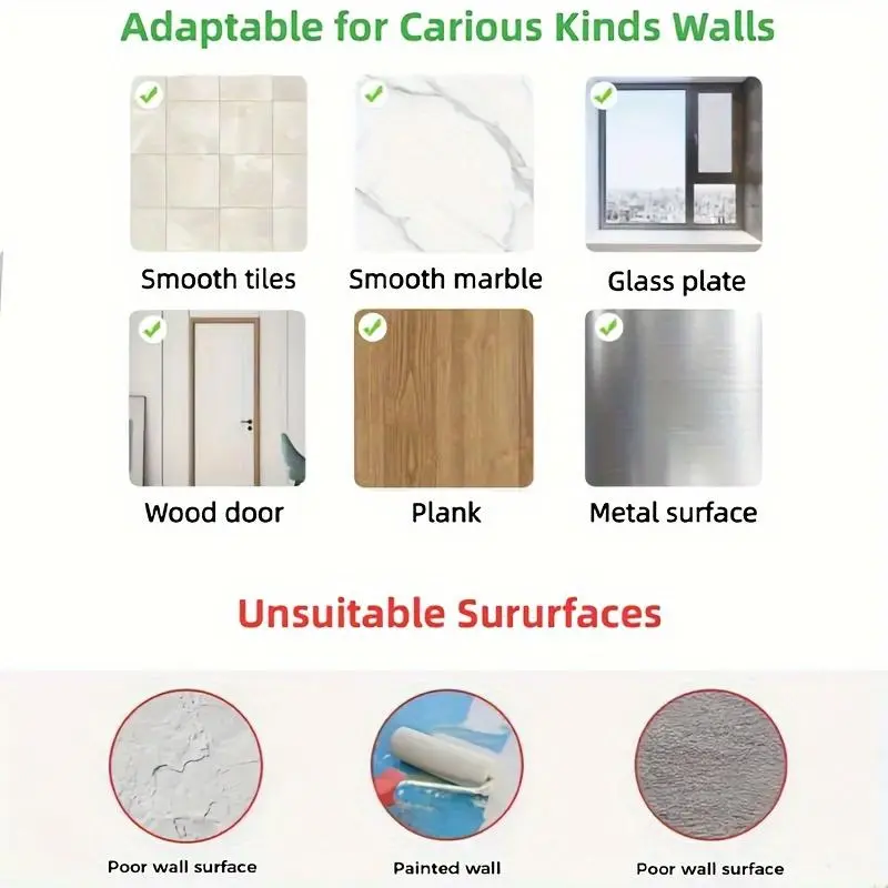 Multifunctional Punch-free Retractable Rod Holder, Non-slip Base Rod Holder, Rod Support, Bathroom Curtain Rod Holder, Home Kitchen & Bathroom Accessories 6