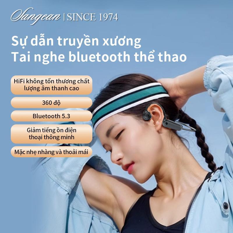 Tai Nghe Bluetooth Không Dây Sangean Mars01 - Thiết Kế Công Thái Học Nhỏ Gọn Phù Hợp Cho Các Hoạt Động Ngoài Trời Hay Chơi Thể Thao Bluetooth 5.3 Chống Ồn Chủ Động Âm Thanh Sống Động Pin Trâu - Phù Hợp Cho Cả Android & IOS