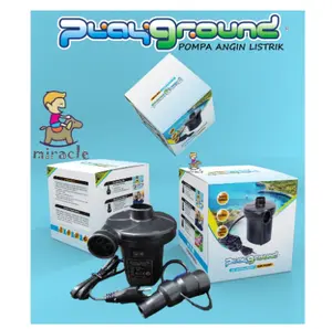 Pompa Angin Listrik Playground dengan 3 Model Katup Pentil