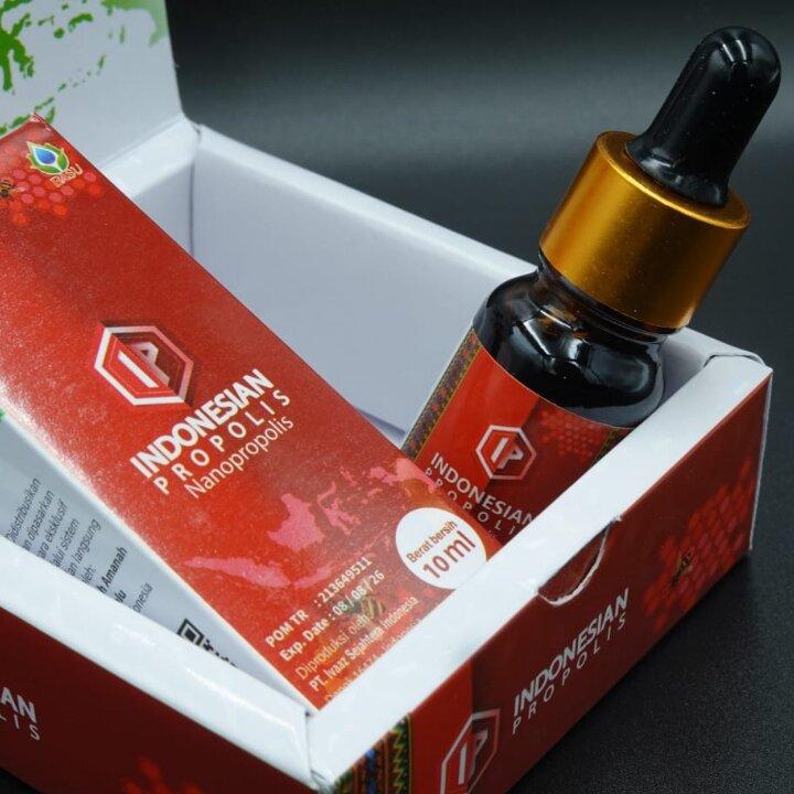 Indonesian Propolis Basu Nanopropolis BPOM Original 100% Asli - 1 Box isi 2 Botol BPOM 1