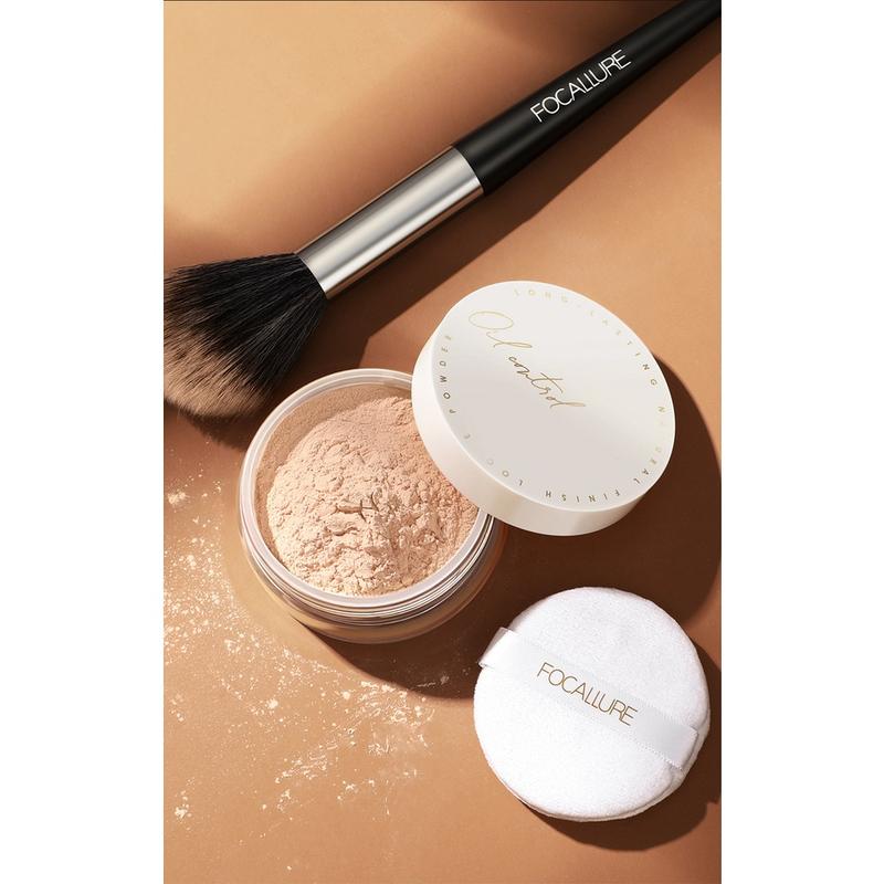  Phấn Phủ Dạng Bột Focallure Giúp Kiểm Soát Dầu Cả Ngày Dài Cho Lớp Nền Hoàn Hảo Tự Nhiên Lâu Trôi Cả Ngày Dài Nữ Cosmetic Mỹ Phẩm 