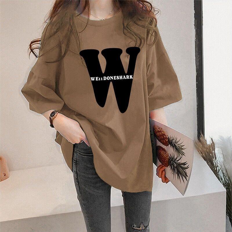 Kemeja-T Bersaiz Besar, untuk Wanita, Cetakan Retro, Lengan Pendek, Saiz Besar (40-150kg), Leher Bulat, Slim Fit, Longgar, Baju Atasan Bersaiz Besar 1