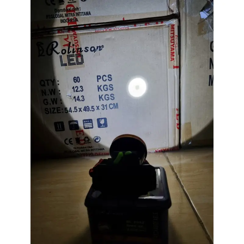 SENTER KEPALA LED 30 WATT ROLINSON RL-2042 BISA DI CAS TAHAN LAMA HEADLAMP 30W 7