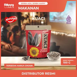 NARAYA Kuaci Biji Bunga Matahari 100gr Snack Spiced Rempah Gurih Siap Santap