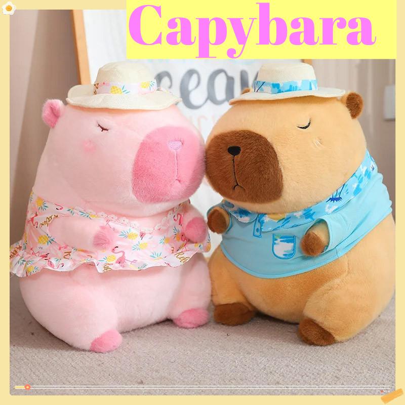 Mainan Mewah Capybara, Mainan Plushie Comel, Anak Patung Lembut Beg ...