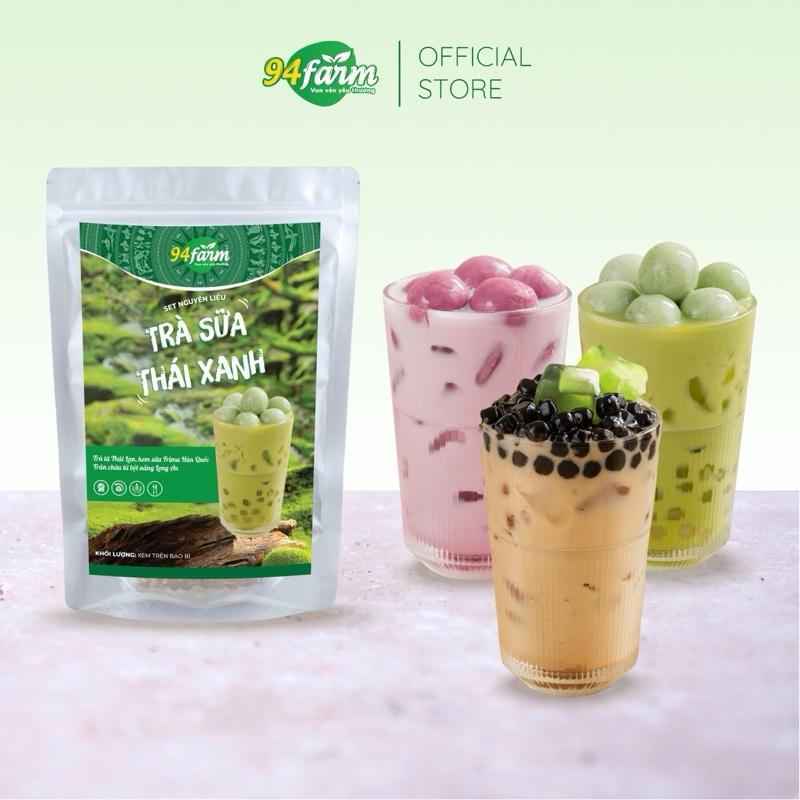 [1 set pha 5 ly] Trà sữa trân châu 94farm