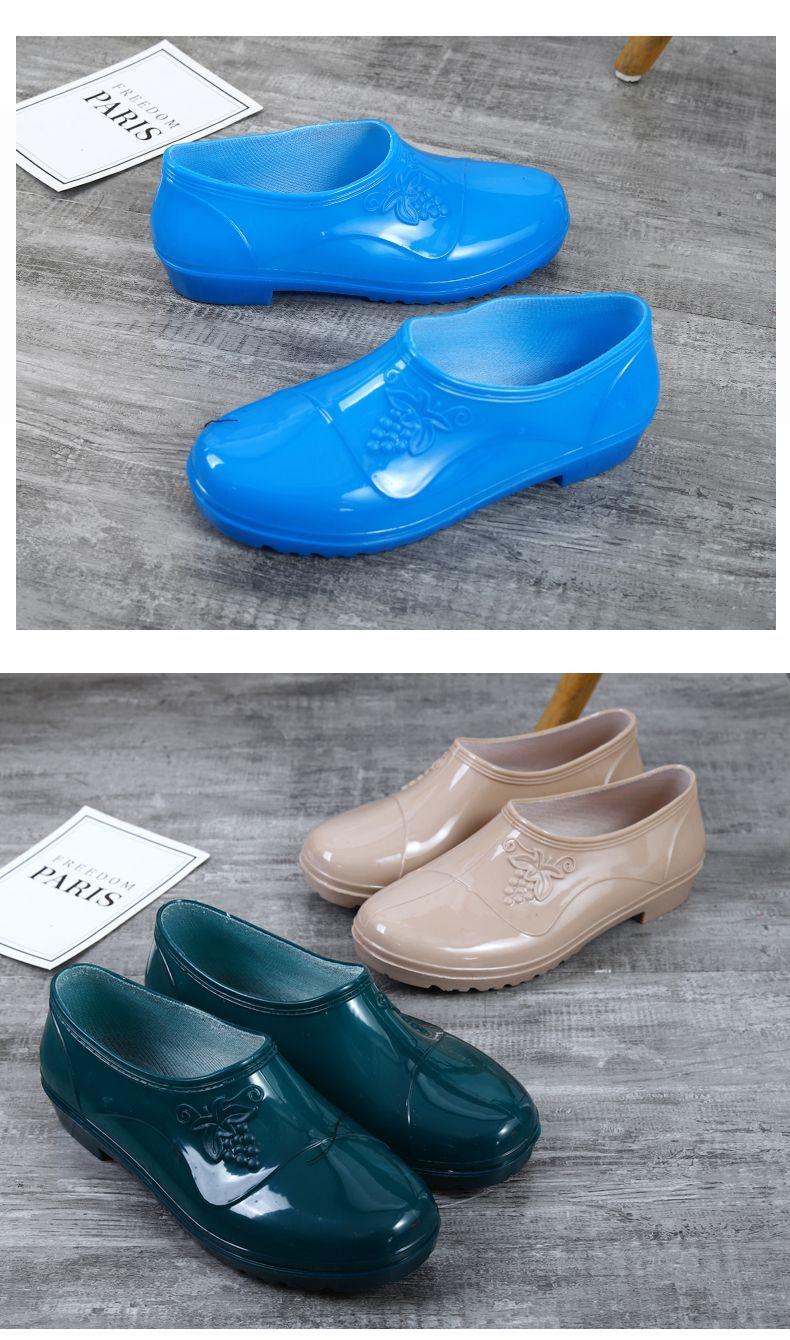 Product Introduction of Ủng Đi Mưa Cổ Thấp Dành Cho Nữ, Bảo Hộ Lao Động, Làm Bằng Cao Su Hình Ngưu Bàng, Ngắn Trên, Thích Hợp Cho Nhà Bếp, Chống Trượt, Giày Đi Mưa, Cắt Nông, Giày Cao Su Làm Việc, Giày Đi Mưa Giữ Nhiệt 20