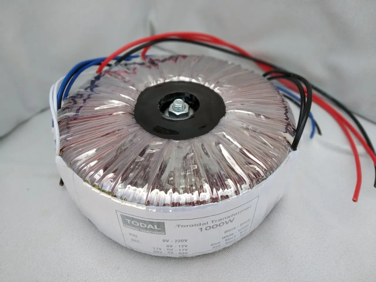 Biến áp Todal 1000W-60V size 2U cho amply, cục đẩy công suất