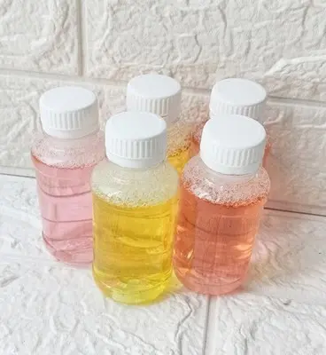 REFILL BUBBLE GUN BOTOL Isi Ulang Gelembung Sabun /mainan anak /mainan murah