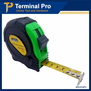 KTP Roll Meter Magnet 5 Meter - Meteran Karet Measuring Tape 5 M Logam