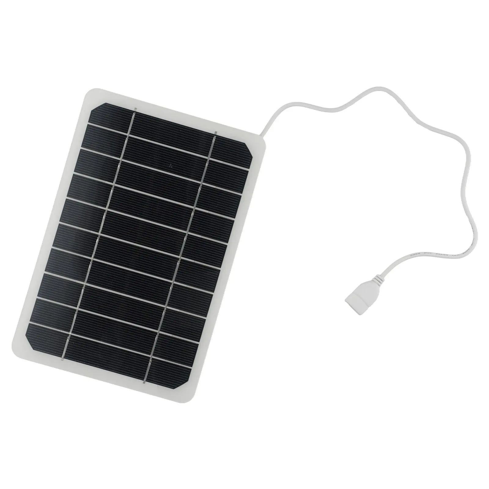 5V 10W Solar Panel with USB Output Portable Outdoor Solar Phone Charger