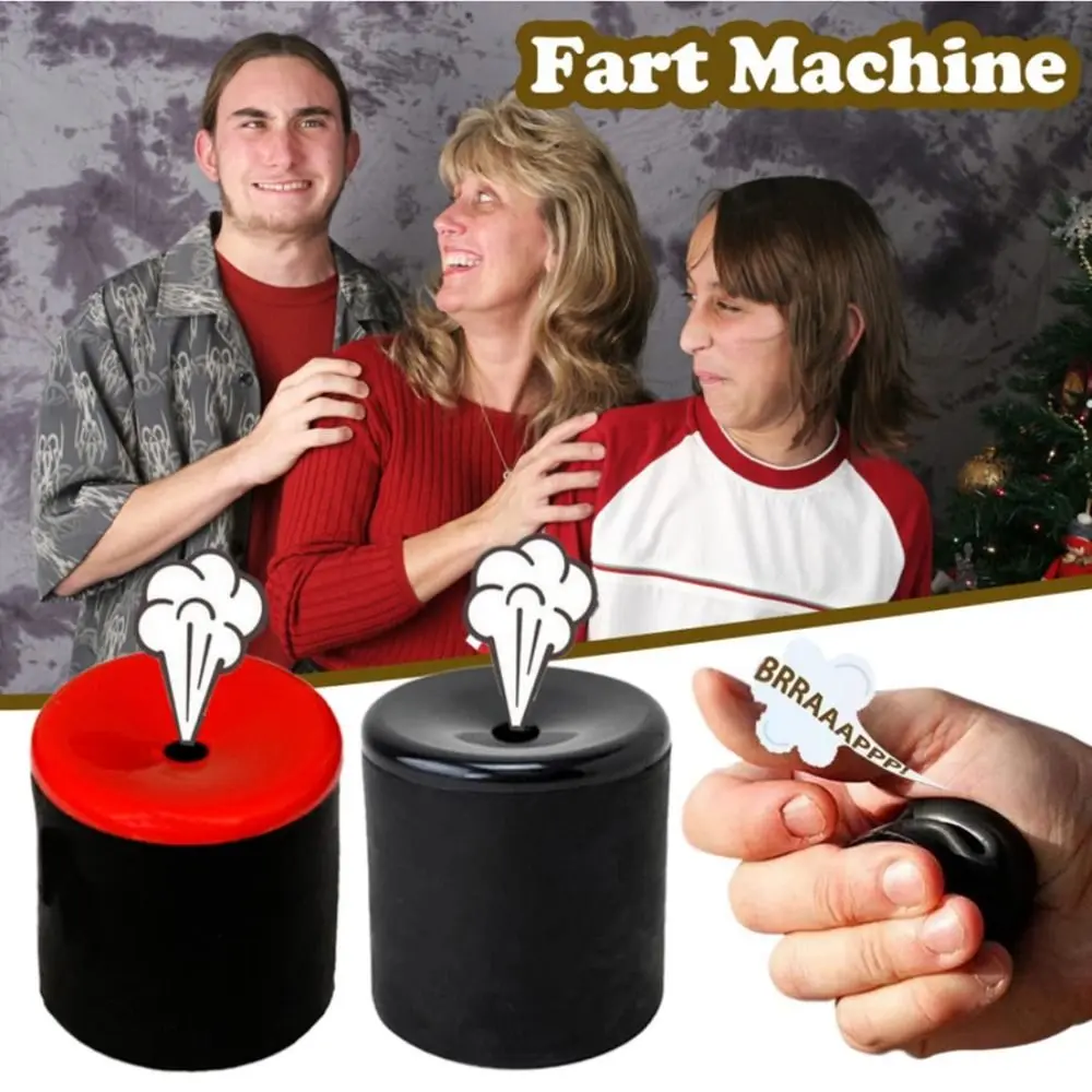 Novelty Funny Fart Prank Toy Squeeze Rubber Fart Noise Maker Realistic Fart Sounds Machine Toy Birthday Gift