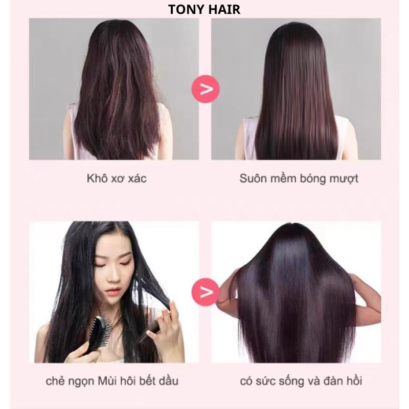 Thuốc duỗi tóc tại nhà không cần kẹp nhiệt, cách sử dụng đơn giản, hiệu quả _ Tony Hair 4