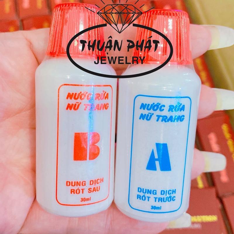  Nước rửa làm sạch nữ trang trang sức bạc xi kim 