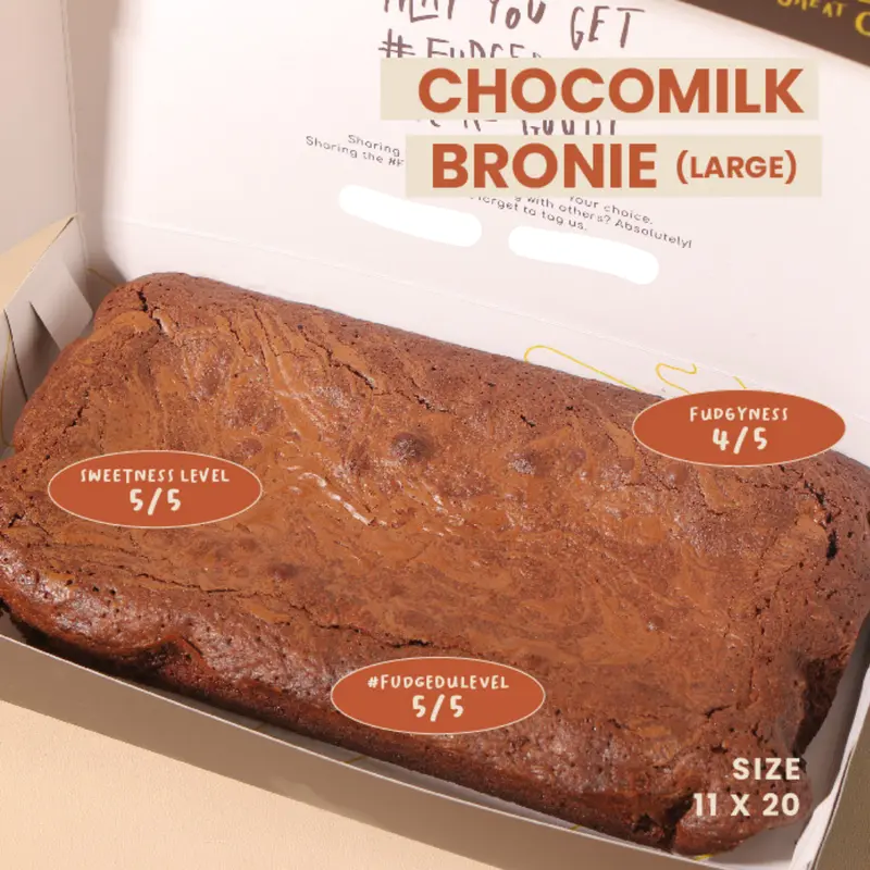 Chocomilk Brownie Large Size 0