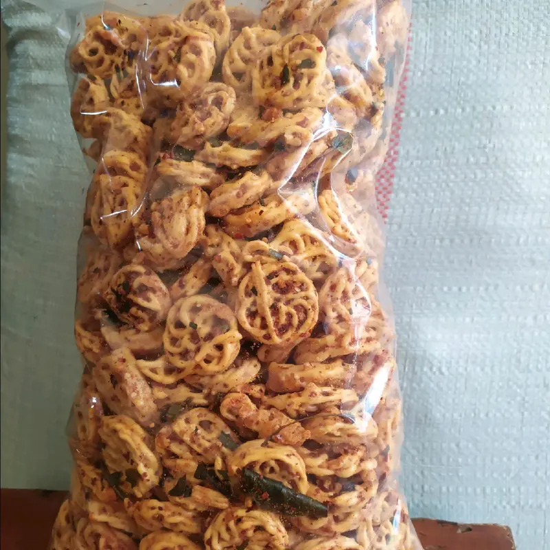 Seblak Kering Rafael Viral pedas, (1 kg) Cemilan Kering Kerupuk Food Snacks Pedas Snack Makanan Keripik mawar bantat Krupuk 2
