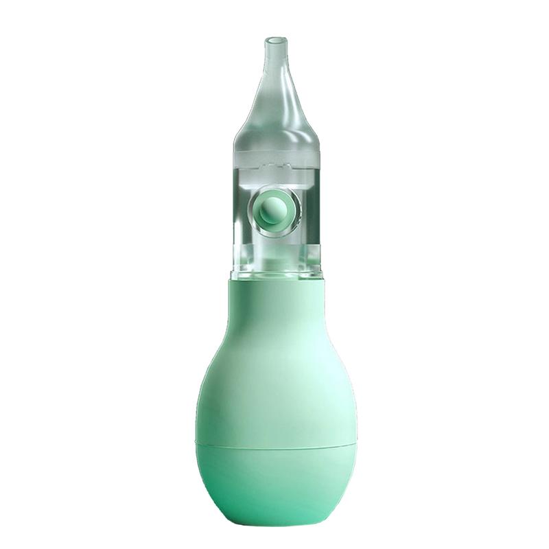 Newborn Nasal Aspirator Nose Vacuum Suction Squeeze Nose Aspirator Nose Cleaning Kit Easy Use Baby Nose Booger Sucker 2