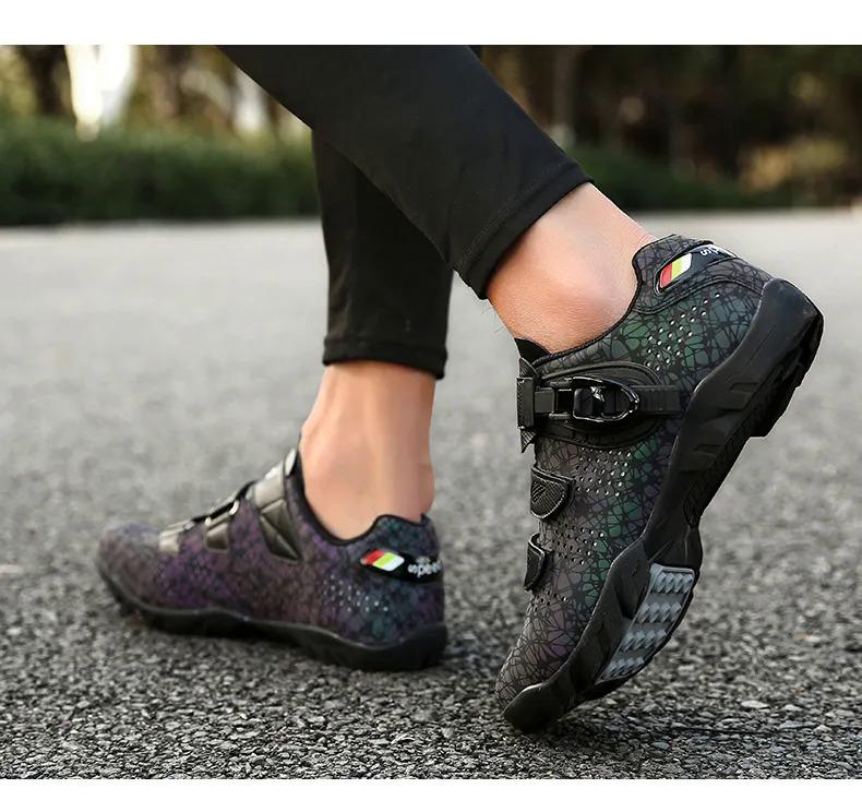 Product Introduction of Men cycling shoes speed self-locking MTB shoes man road bike shoes bicycle racing sneakers triathlon sapatitilha Ciclismo MTB size 36-47 35