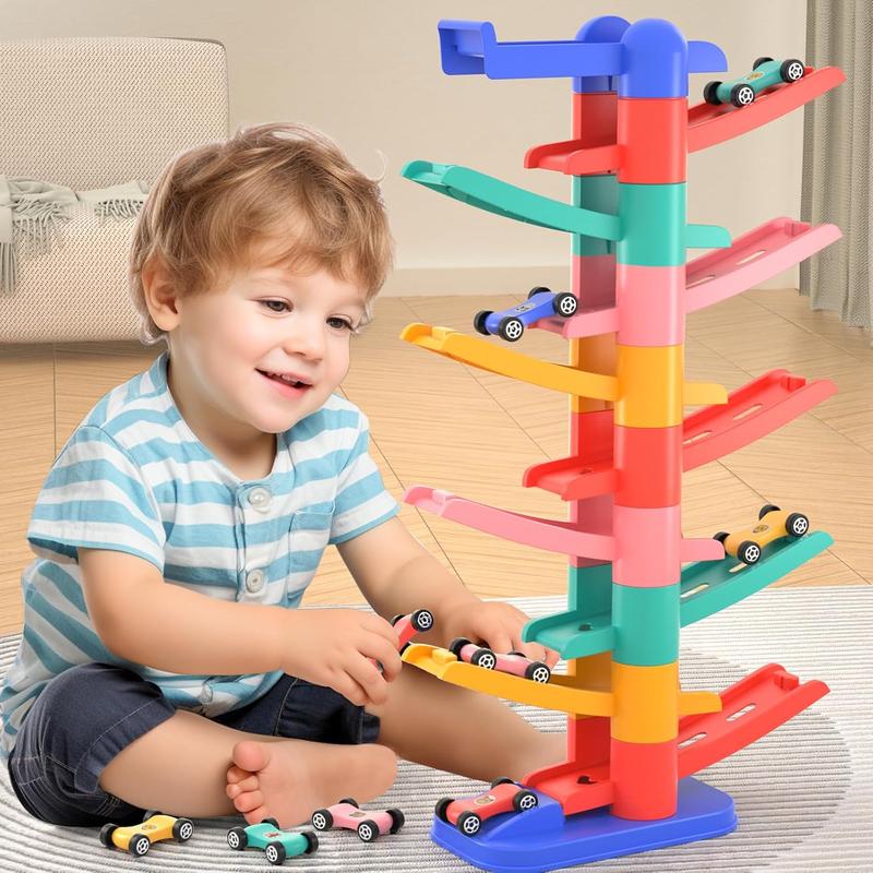 Car Ramp Toys, Race Track Car Toy for Toddler Age 3 4 5 6 Year - TikTok ...