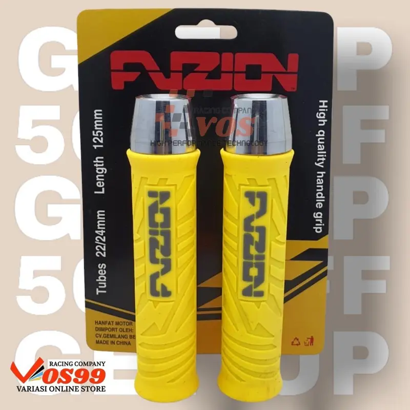 HANDGRIP HANDLE GRIP FUZION WARNA WARNI PLUS JALU STANG CHROME MODEL PCX UNIVERSAL  BISA UNTUK SEMUA MOTOR Coklat 2