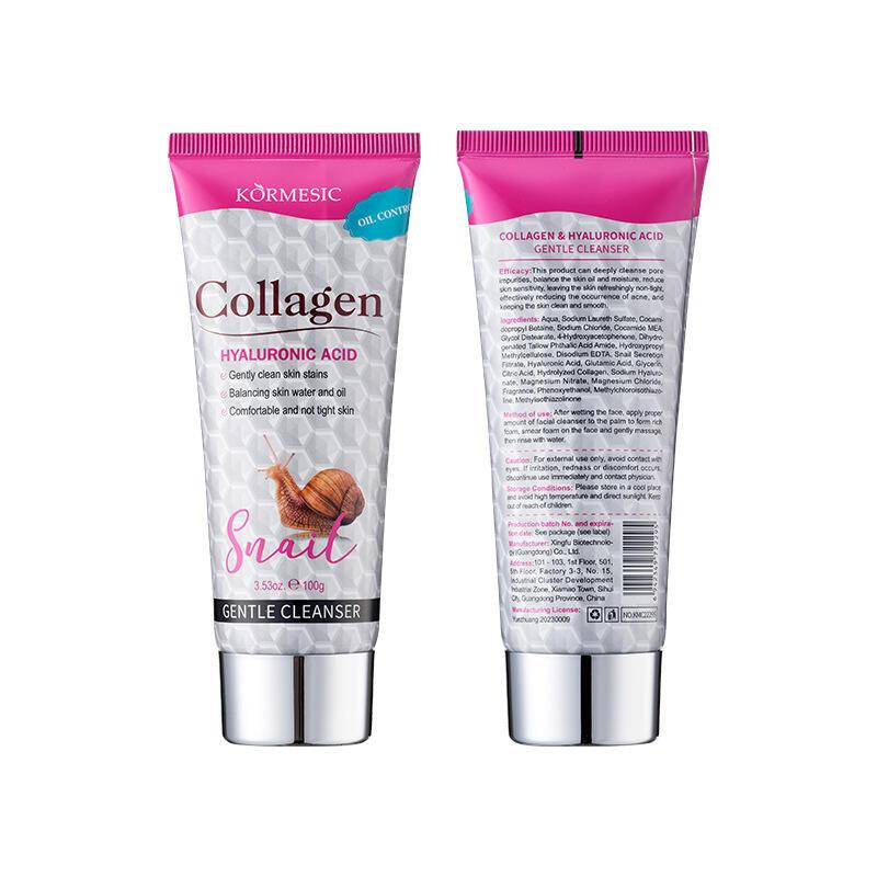 Product Introduction of KORMESIC Full English Facial Cleanser Deep Cleansing 9