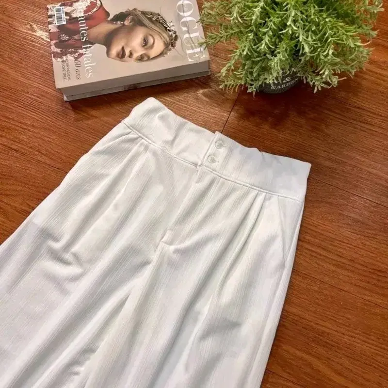 JENNIE KNIT PANTS KULOT HAIGWAIST Celana wanita hijab bawahan panjang 100 cm 5