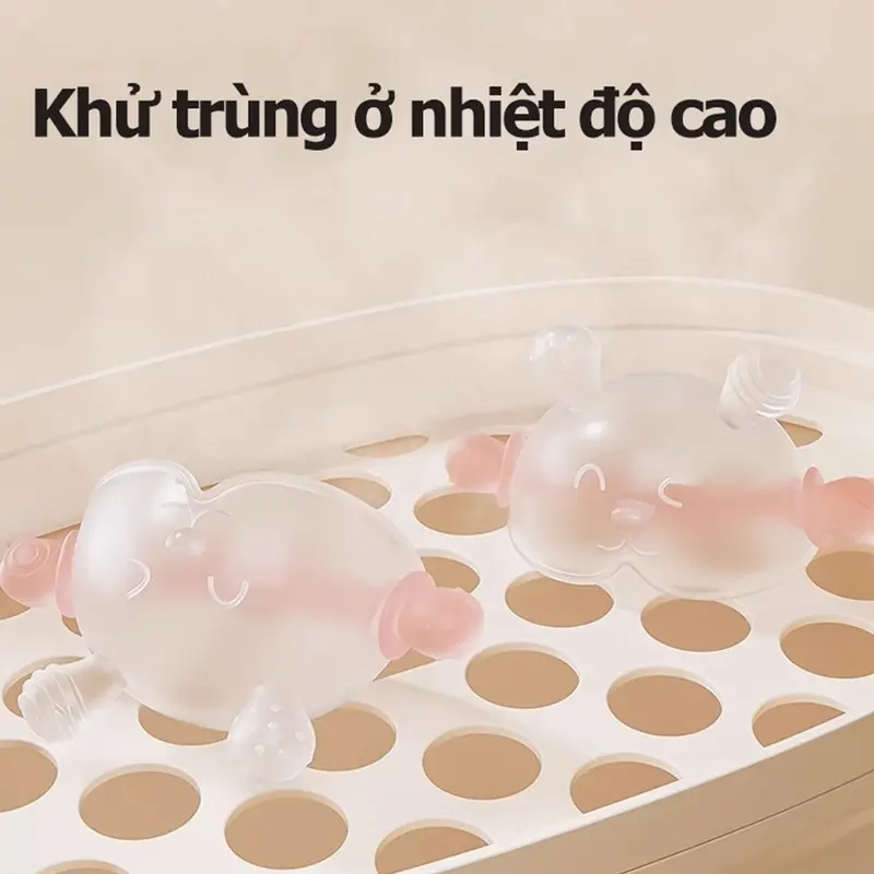 Gặm nướu cho bé ECO silicon siêu mềm tiệt trùng an toàn giảm ngứa hiệu quả 2