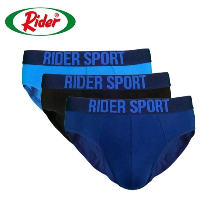 3 pcs Celana dalam dewasa Rider R781 / CD pria dewasa 0