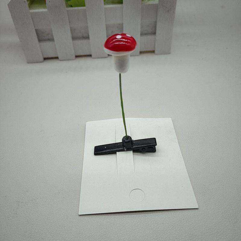 Kẹp Tóc Cỏ, Đầu Dài, Kẹp Tóc Cỏ, Phụ Kiện Tóc Dễ Thương, Bán Vui Nhộn, Bán Chạy 4