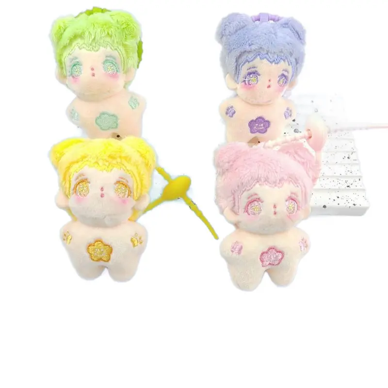 Búp bê móc khoá bằng bông 10cm 1