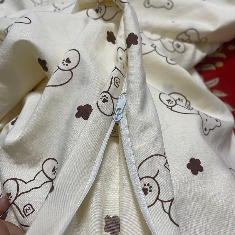  CÁC MẪU VỎ CHĂN cottong đũi mềm mịn có may khoá kéo lồng được lõi chăn 