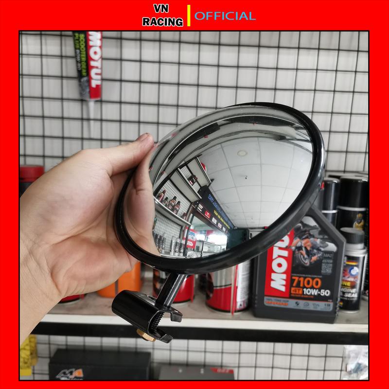 Gương chiếu hậu xe máy Kiểu Lồi Khổng Lồ Gắn Xe Máy Và Xe Tải thời trang mini, kính chiếu hậu gắn cho nhiều dòng xe Wave, Sirius, Exciter, Winner, AB, SH, SH Mode,... Phụ Kiện Phụ Tùng