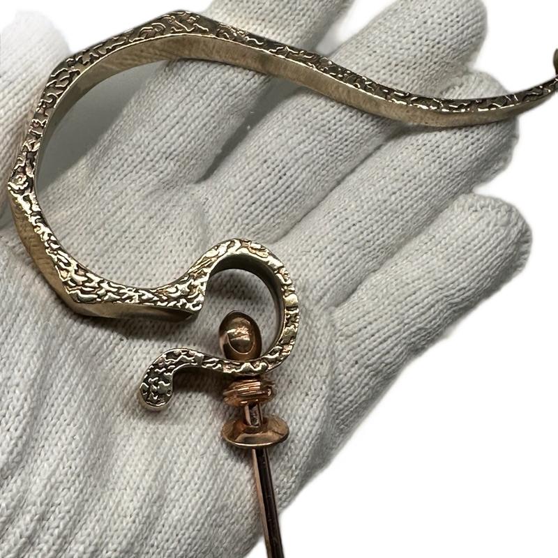 Móc treo lồng chim đồng đỏ lưng vát cạnh