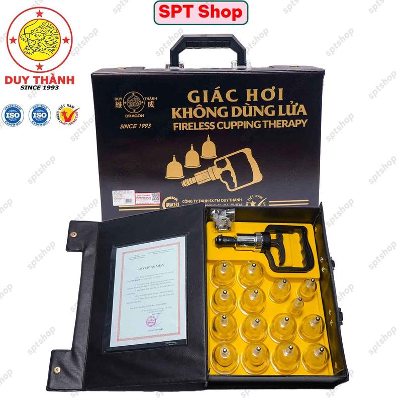DUY THÀNH Bộ ống giác hơi chân không 15 ly nhựa chịu lực, Giác hơi B