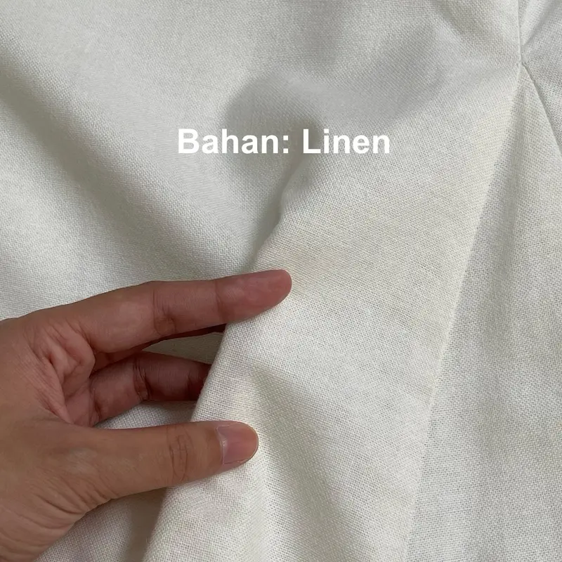 Robin Skirt ByNeeth - Rok linen - Rok basic - Rok A Line - Rok payung - Rok korean style 1
