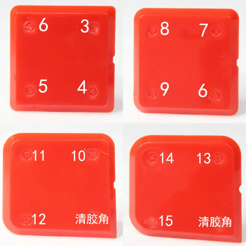 Bô 4 Miếng Miết Keo Silicon, hỗ trợ miết keo, triết mạnh viền góc cạnh keo silicon 1