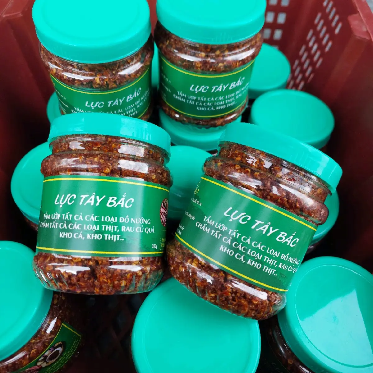 MUA 4 LỌ 350G TẶNG 1 LỌ 150G LOẠI khô 150gr | CHẲM CHÉO LỰC TÂY BẮC gia vị cay ( khó tính không nên mua về thử ) Ăn Vặt