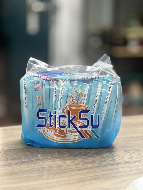 [GIÁ TỐT] Đường Que Tinh Luyện Biên Hoà túi 50 thanh gói 300g-DÙNG UỐNG TRÀ VÀ CAFE - nguyên liệu châu châu