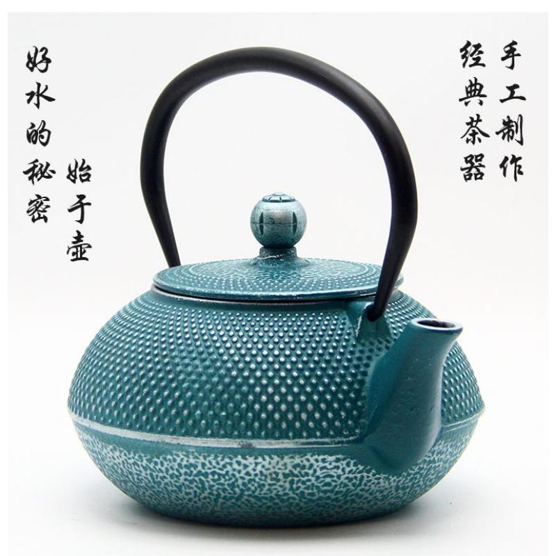 Product Introduction of Nordic Style Colored Boiled Water And Boiled Tea Brewed Teapot Cast Iron Kettle Decoration Living Room Home Handmade Creative Tea Set Decoration 25